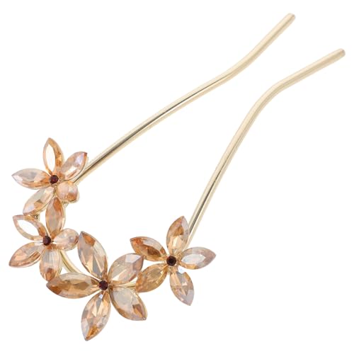 DRESSOOS Braut-haarnadel Kopfschmuck Hochzeitshaar Für Frauen Handwerkskunst Strass-haar Für Hochsteckfrisuren DRESSOOS Braut-haarnadel Kopfschmuck Hochzeitshaar Für Frauen Handwerkskunst Strass-haar Für Hochsteckfrisuren von DRESSOOS