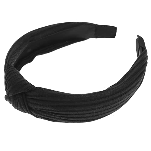 DRESSOOS Klassisches Schwarzes Damen-haarband Breitem -design Für Und Mädchen Haarschmuck Für Alltag Partys Und Besondere Anlässe von DRESSOOS