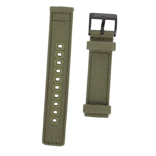 DRESSOOS Canvas Smartwatch Armband Schnellverschluss Weiches Strapazierfähiges Sport Dress Up Uhrenarmband Verstellbares Unisex Textilband für Smartwatch DRESSOOS Canvas Smartwatch Armband Schnellverschluss Weiches Strapazierfähiges Sport Dress Up Uhrenarmband Verstellbares Unisex Textilband für Smartwatch von DRESSOOS