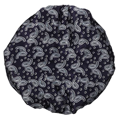 DRESSOOS Cappy Dreischichtige Wasserdichte Badekappe Für Hochabsorbierende Duschhaube Mit Blumenmuster Ideal Für Und Badewanne Praktische Duschhaube Für Den Sommer Caps Damen von DRESSOOS