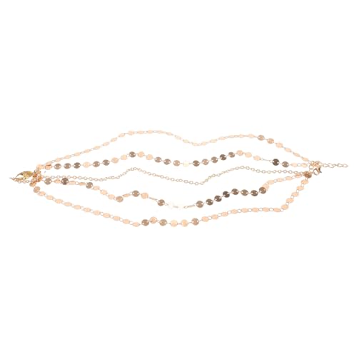 DRESSOOS Metall-stirnband Für Damen Legierung Quasten Kette Für Damen Und Mädchen Modische Kopfbedeckung DRESSOOS Metall-stirnband Für Damen Legierung Quasten Kette Für Damen Und Mädchen Modische Kopfbedeckung von DRESSOOS