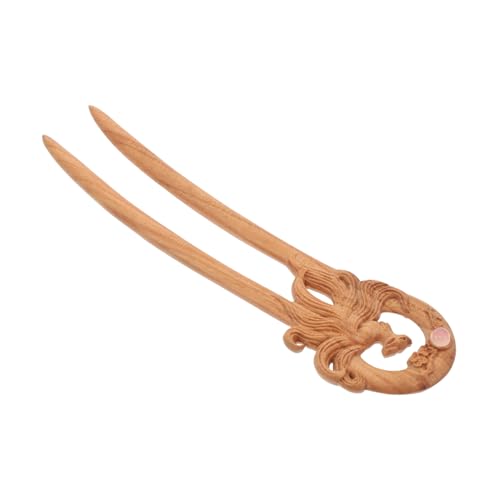 DRESSOOS Neunschwänzige Doppelhaarnadel - Quastenhaarnadel Chinesisch Dekorativer Haarnadelstab Haarnadelblume Im Chinesischen Stil Haarstäbe Für Dutts Haarspangen Für Frauen von DRESSOOS