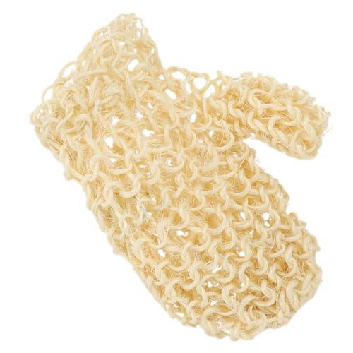 DRESSOOS Duschhandschuh Peeling Für Körper Waschlappen-körperpeeling Peeling-handschuhe Für Dusche Sisalhanf Peeling-handschuh Körperpeeling-handschuhe Duschhandschuh Für Damen von DRESSOOS