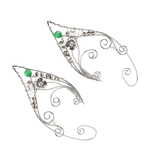 DRESSOOS Ear Cuff Ohrclips für Damen Handgefertigte Ohrmanschetten für Cosplay und Besondere Anlässe als Accessoire für Kostüme und Feiern von DRESSOOS