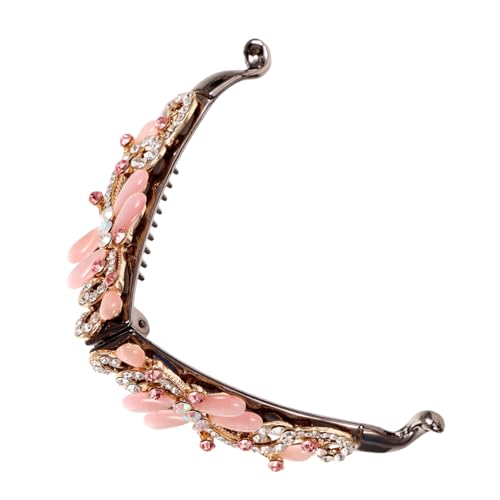 DRESSOOS Haarschmuck Im Stil Der 80er Für Damen – Pferdeschwanz-clip Mit Strasssteinen Leicht Zu Tragende Bananenspange Für Das Haar DRESSOOS Haarschmuck Im Stil Der 80er Für Damen – Pferdeschwanz-clip Mit Strasssteinen Leicht Zu Tragende Bananenspange Für Das Haar von DRESSOOS