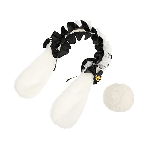 DRESSOOS Festival Kopfbedeckung Mit Hasenohren Accessoires Für Kostümpartys Karnevalsfeiern Langlebiges Stoffmaterial Prop Für Partydekoration von DRESSOOS