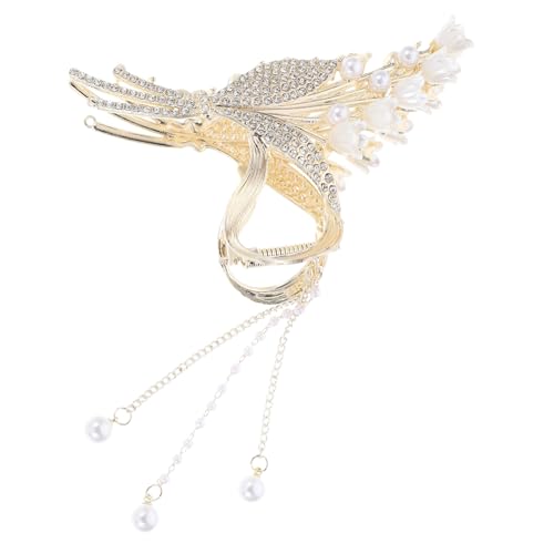DRESSOOS Elegante Haarspange Mit Strasssteinen Für Damen Haarspange Für Dünnes Haar Haar-tool DRESSOOS Elegante Haarspange Mit Strasssteinen Für Damen Haarspange Für Dünnes Haar Haar-tool von DRESSOOS