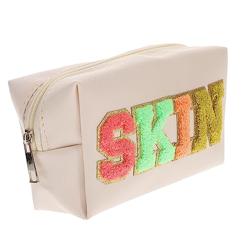 DRESSOOS Kosmetik-Organizer-Tasche Make-up-Tasche Für Geschäftsreisen Aufbewahrungsbox Mit Großem Fassungsvermögen Reißverschluss Ästhetisches Design von DRESSOOS