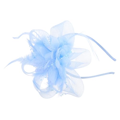 DRESSOOS Eleganter Fascinator Haar-clip und Stirnband mit Federn Leichter Atmungsaktiver für Damen Perfektes Haarschmuck-accessoire zu Hochzeit Party und Besonderen Anlässen von DRESSOOS