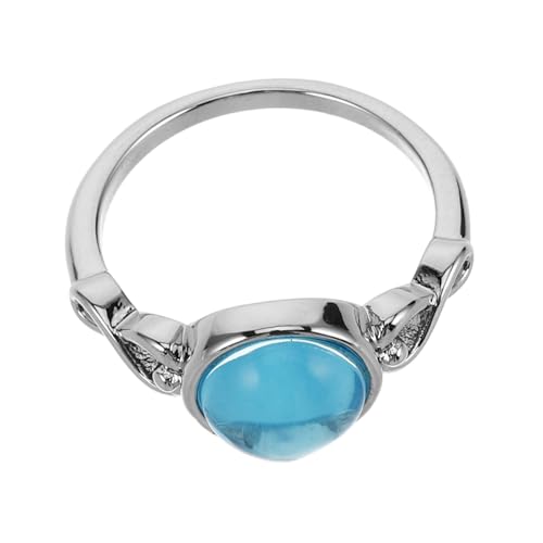 DRESSOOS Eleganter Meerblauer Glasring Damen Minimalistisches Design Robuster Kupfer Moonstone Schmuck Vielseitiger Verlobungs und Hochzeitsring Modisches Statement für Frauen DRESSOOS Eleganter Meerblauer Glasring Damen Minimalistisches Design Robuster Kupfer Moonstone Schmuck Vielseitiger Verlobungs und Hochzeitsring Modisches Statement für Frauen von DRESSOOS