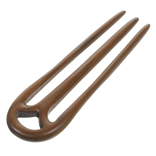 DRESSOOS Holz Haarstab Chinesischen Stils Haar Retro Haarnadel Brötchen Halter Ornament Für Damen Und Teenager Frisuren von DRESSOOS