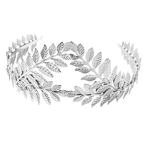 DRESSOOS Blatt Stirnband Braut Kopfschmuck Stirnband Frauen Zur Hochzeit Göttinnen Stil von DRESSOOS