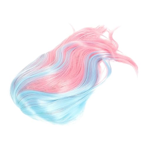 DRESSOOS Fashionable Rainbow Cosplay Wig Für Partys Halloween Und Kostüme Charmantes Kunsthaar Headdress Für Damen Und Herren Für Besondere Anlässe Und Kostümfeiern von DRESSOOS