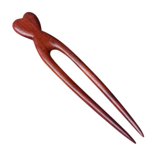 DRESSOOS Holz Haarnadel u Form Französisch Haarstab Vintage Design Haaraccessoire Für Frauen Dutts Langes Haar von DRESSOOS