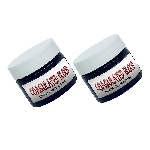 DRESSOOS 2stücke Halloween Fake Gel Für Gruselige Make-up Effekte Für Kostüme Theater Halloween-feiern Und Leicht Zu Entfernen von DRESSOOS