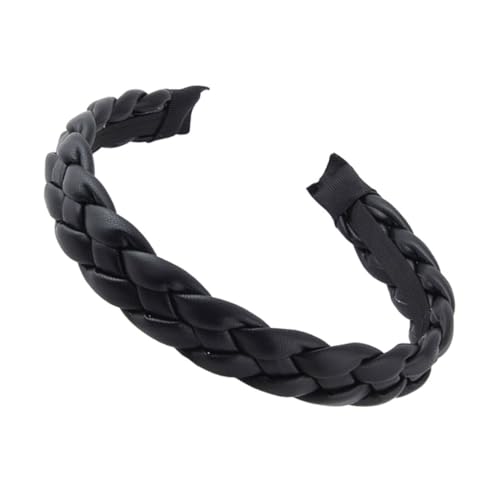 DRESSOOS Geflochtenes Stirnband Breit Damen Haarband Haarreif Aus Hochwertigem Stoffmaterial Für Party-fotos Festivals Weihnachten Kostümpartys von DRESSOOS