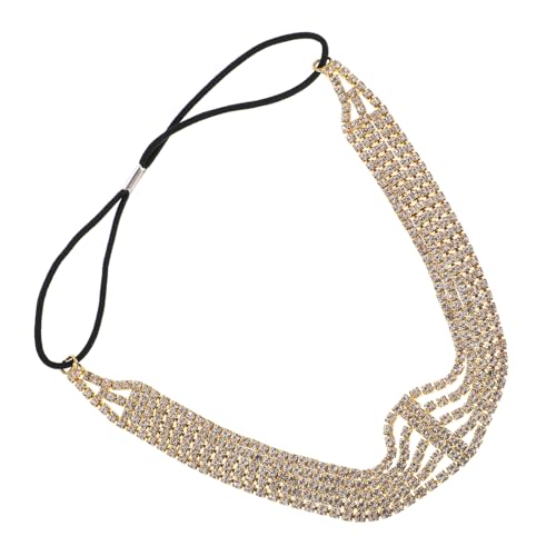 DRESSOOS Eleganter Hochzeits-brautschmuck Dekoratives Stirnband Mit Strasssteinen Für Kunstfotos Partys Zeremonien Und Feiern von DRESSOOS