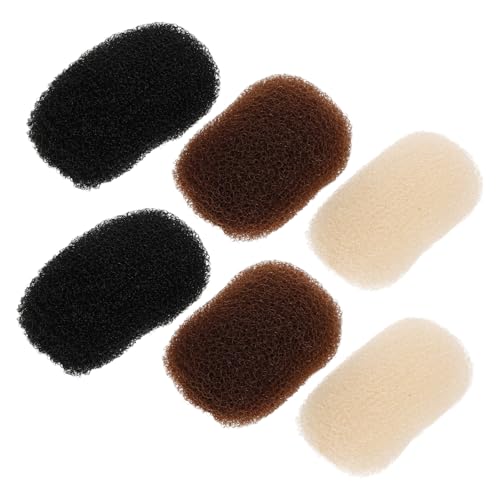 DRESSOOS Haar-styling-clips Für Mehr Volumen 6 Stück Haar-puff-pad-klemme Für Mädchen Haar-pad-clip von DRESSOOS
