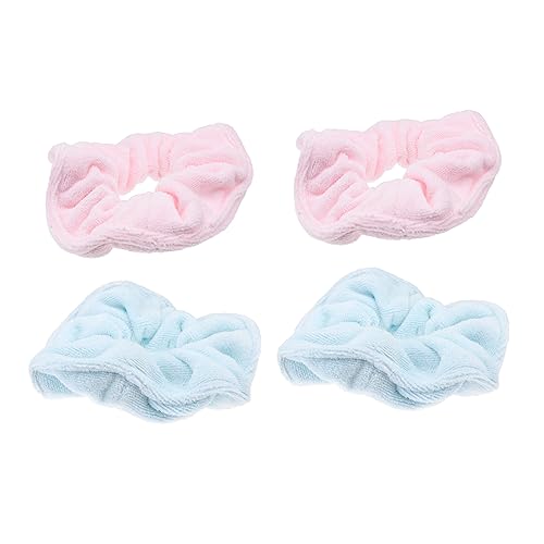 DRESSOOS 4stücke Absorbierende Haartrocknungs-scrunchies Für Feuchtes Haar Ultraweiche Mikrofaser-haarbänder Für Und Mädchen Zum Schnellen Trocknen Und Stylen von DRESSOOS