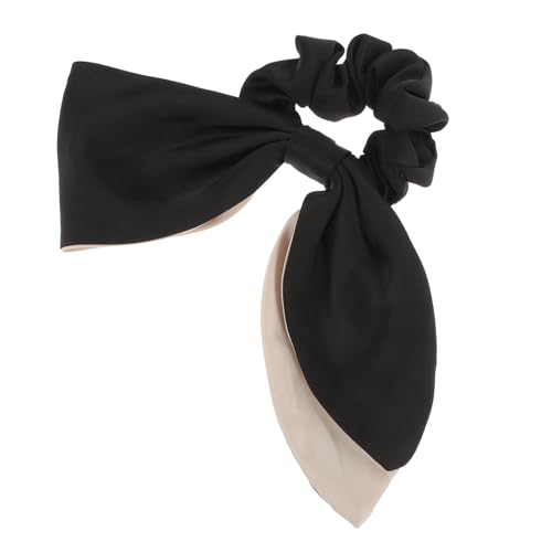 DRESSOOS Elegantes Haargummi Aus Stoff Pferdeschwanzhalter Schleifendesign Haarband Für Frauen Und Mädchen Dehnbar Und Robust von DRESSOOS