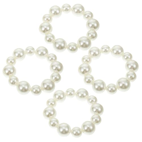 DRESSOOS Haargummis Für Damen Armband Elastischer Pferdeschwanzhalter Haarseil Für Mädchen Für Partys Den Täglichen Gebrauch von DRESSOOS