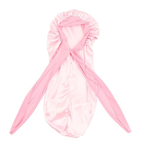 DRESSOOS Haarschutz-haube Mit Elastischem Band Und Schleifen- Breiter Rand Für Damen Schlafhaube Aus Hochwertigem Satin Für Pflege Von Langen Haaren von DRESSOOS