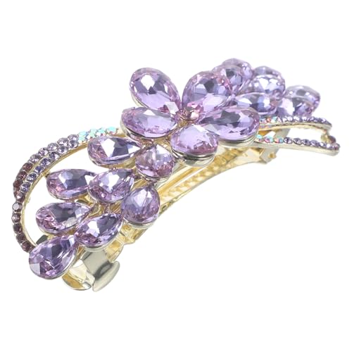 DRESSOOS Großer Haarclip Mit Strass Eleganter Haarschmuck Für Frauen Frühlings-haarspangen Für Mädchen Vielseitiges Haarstyling-tool Für Besondere Anlässe Wie Hochzeiten Oder Partys von DRESSOOS