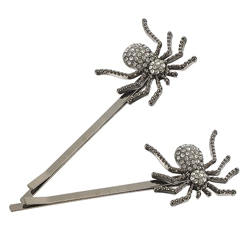 DRESSOOS 2 Stück Strass-spinnen-haarnadeln Für Frauen Haarspangen Vintage-haar-accessoire-set Haarschmuck Für von DRESSOOS