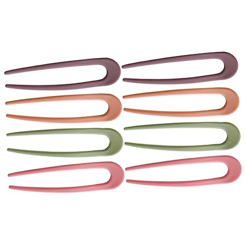 DRESSOOS Haarnadel-set 8-teilig U-förmiger Französischer Dutt Haarstab Styling-tool Für Damen Modischer Haarschmuck DRESSOOS Haarnadel-set 8-teilig U-förmiger Französischer Dutt Haarstab Styling-tool Für Damen Modischer Haarschmuck von DRESSOOS