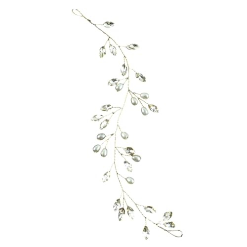 DRESSOOS Haarschmuck Für Damen Hochzeit Brautschmuck Haarranke Strass-design Für Partys von DRESSOOS