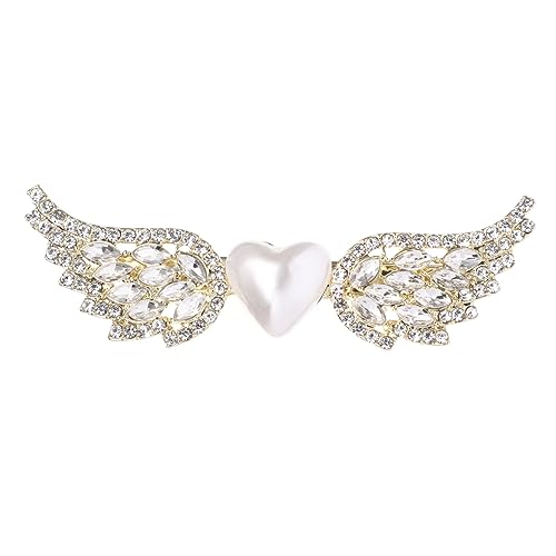 DRESSOOS Haarschmuck für Mädchen Haarspange Haarspange Kreative Haarspange Goldfarbe Haarschmuck von DRESSOOS