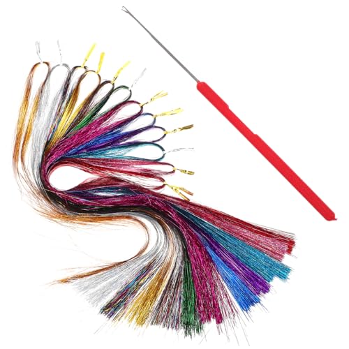 DRESSOOS Haarschmuck Mädchen Clip-in Haarverlängerung Clip Highlight Haarteil Glattes Haarteil Haarverlängerungen Künstliche Haarverlängerungen Natürlicher Und Stylischer Look DRESSOOS Haarschmuck Mädchen Clip-in Haarverlängerung Clip Highlight Haarteil Glattes Haarteil Haarverlängerungen Künstliche Haarverlängerungen Natürlicher Und Stylischer Look von DRESSOOS