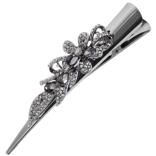 DRESSOOS Haarspange Mit Entenschnabel Und Strasssteinen Aus Metall Elegantes Haar-accessoire Für Frauen Und Mädchen Für Partys Und Festivals DRESSOOS Haarspange Mit Entenschnabel Und Strasssteinen Aus Metall Elegantes Haar-accessoire Für Frauen Und Mädchen Für Partys Und Festivals von DRESSOOS