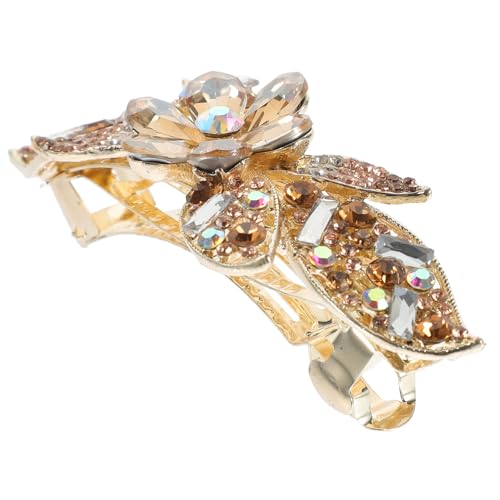 DRESSOOS Haarspange Mit Strass Haarspangen Für Damen Haarklammer Haarspangen Frauen Mond-haarspange Haarspangen Für Mädchen Funkeln Styling Haarnadeln Haarschmuck Für Mädchen Metall von DRESSOOS