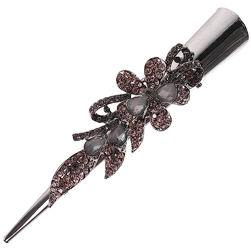 DRESSOOS Haarspange mit einzigartigem Design für Mädchen Clip mit Strasssteinen dekorative Haarspange für Damenhaar DRESSOOS Haarspange mit einzigartigem Design für Mädchen Clip mit Strasssteinen dekorative Haarspange für Damenhaar von DRESSOOS