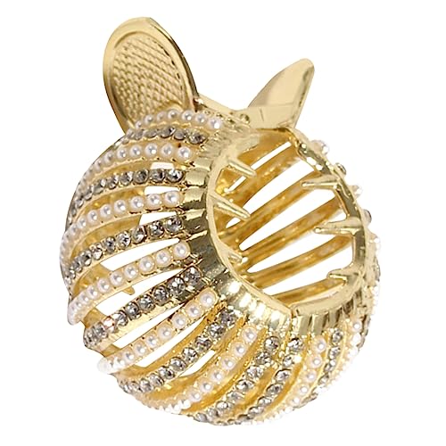 DRESSOOS Haarspangen Für Damen, Dünnes Haar, Kleine Krallenklammern, Haarspangen Für Damen, Haar Accessoires, Haarklammern, Mittelgroß, Goldene Krallenklammer, Krallenklammern Für Dickes von DRESSOOS