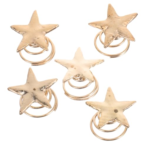 DRESSOOS Haarspangen Für Hochzeiten Und Partys Spiral- Und Stern-haarschmuck Für Frauen Und Mädchen 5 Stück DRESSOOS Haarspangen Für Hochzeiten Und Partys Spiral- Und Stern-haarschmuck Für Frauen Und Mädchen 5 Stück von DRESSOOS