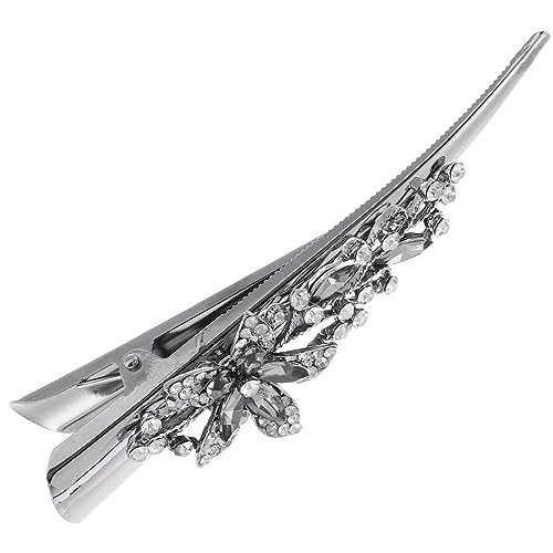 DRESSOOS Metall Vintage Haar Clip Entenschnabel Für Frauen Mädchen Strass Dekorative Haarnadel DRESSOOS Metall Vintage Haar Clip Entenschnabel Für Frauen Mädchen Strass Dekorative Haarnadel von DRESSOOS