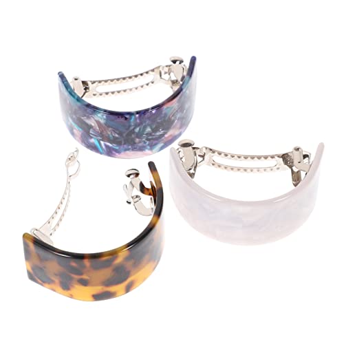 DRESSOOS Haarspangen Im Vintage-stil mit Himmelsmuster Halbrunde Haarspangen Haar-accessoires für Frauen Hellbraun DRESSOOS Haarspangen Im Vintage-stil mit Himmelsmuster Halbrunde Haarspangen Haar-accessoires für Frauen Hellbraun von DRESSOOS
