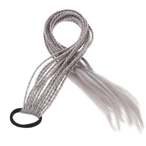 DRESSOOS Ponytail Extension Für Mädchen Kunsthaar Haarteil Für Natürliche Pferdeschwanzverlängerung Für Partys Und Cosplay Verschiedenen Farben Erhältlich von DRESSOOS