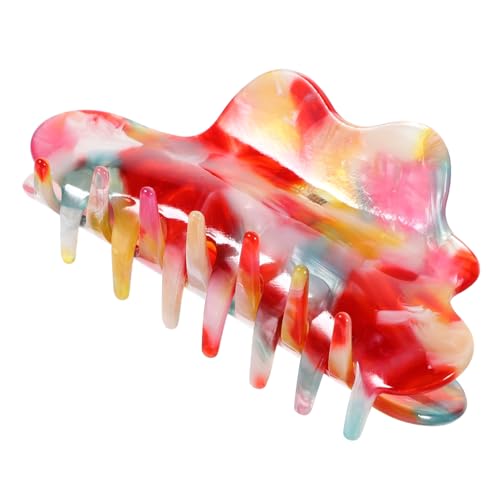 DRESSOOS Decorative Clip Für Frauen Großer Haarklammer Tropischem Rutschfeste Haarspange Für Festliche Anlässe Und Partys Stylischer Haarschmuck Für Haararten von DRESSOOS