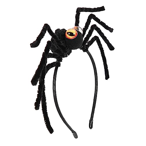 DRESSOOS Halloween Spider Haarreif Für Cosplay Und Partys Gruseliges Kopfaccessoire Für Erwachsene Für Karneval Maskeraden Und Festivals von DRESSOOS