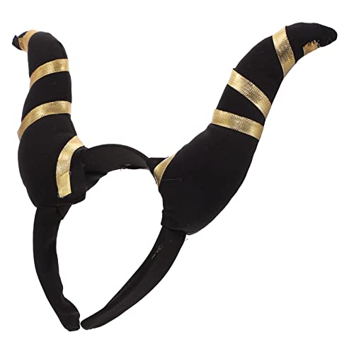 DRESSOOS Horn Kopfband Mit Teufelshörnern Für Halloween Kopfbedeckung Für Kostümpartys Karneval Und Cosplay Hochwertige Halloween-dekoration Für Damen Und Herren von DRESSOOS
