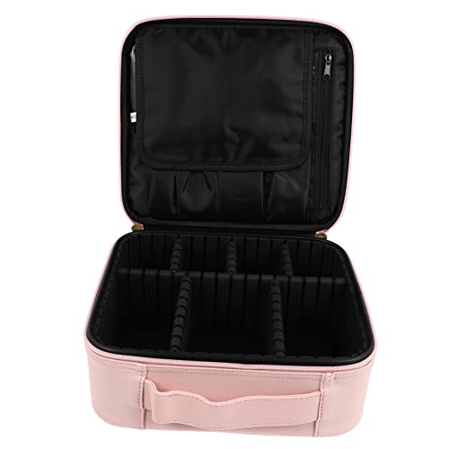DRESSOOS 1stück Handliche Kosmetiktasche Wasserdichter Make-up Organizer Für Reisen Tragbare Schminkbox Mit Großem Fassungsvermögen Für Make-up Pinsel Und Toilettenartikel Tragbare von DRESSOOS