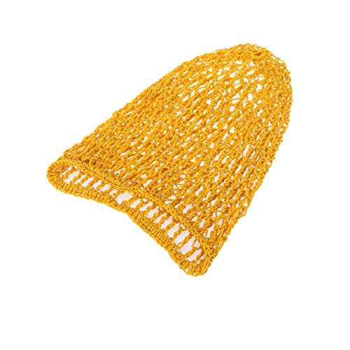 DRESSOOS Handgefertigtes Haarnetz Snood Aus Rayon Für Damen Atmungsaktive Und Elastische Haarnetzmütze Zum Schlafen Perfektes Haaraccessoire Gelb DRESSOOS Handgefertigtes Haarnetz Snood Aus Rayon Für Damen Atmungsaktive Und Elastische Haarnetzmütze Zum Schlafen Perfektes Haaraccessoire Gelb von DRESSOOS