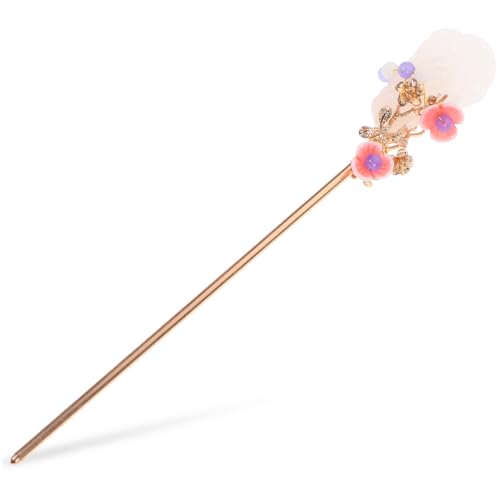 DRESSOOS Chinesische Haarnadel Haarstab Haarstäbchen Im Retro-stil Aus Hochwertiger Legierung Mit Jade-optik Vielseitig Einsetzbar Für Hochzeiten Partys Und Alltag von DRESSOOS