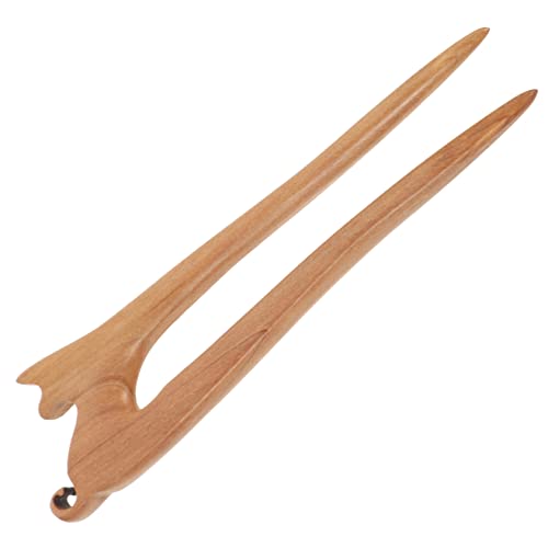 DRESSOOS Haarstäbe Mit Katzenmotiv Holz Essstäbchen Für Haare Accessoires Für Frauen Teenager Mädchen Dekorativ Robust Fein Verarbeitet von DRESSOOS