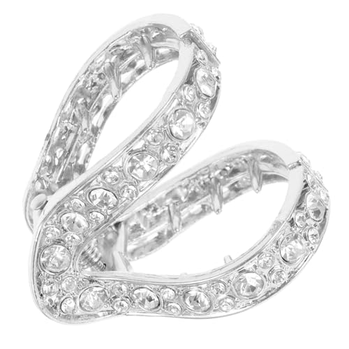 DRESSOOS Haarklammern Metall Pferdeschwanzhalter Haarklaue Clips Für Frauen Haarspange Haar-accessoire Kleine Haarknotenklammer Haarknotenhalter Haarmanschetten Haarschmuck von DRESSOOS