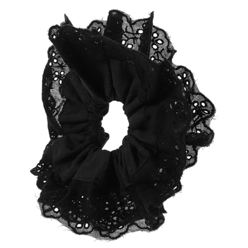 DRESSOOS Haargummis Aus Spitze Pferdeschwanzhalter Für Damen Elastische Haargummis Für Frauen Haarbänder Mit Spitzen-design von DRESSOOS