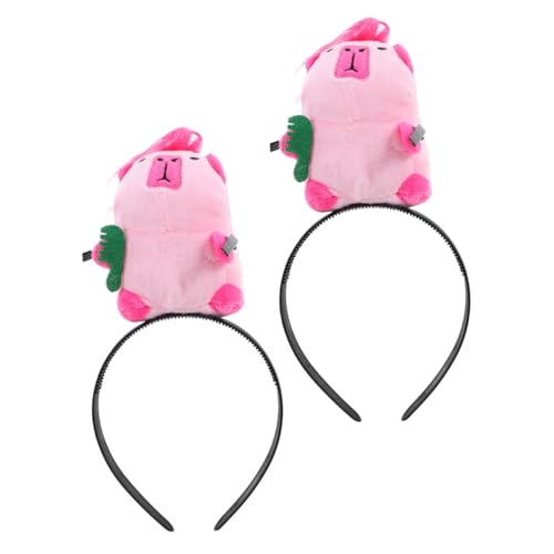 DRESSOOS Hübsches Stirnband 2 Haarbänder Kuscheltier- Modisch Und Bequem Für Den Täglichen Gebrauch von DRESSOOS